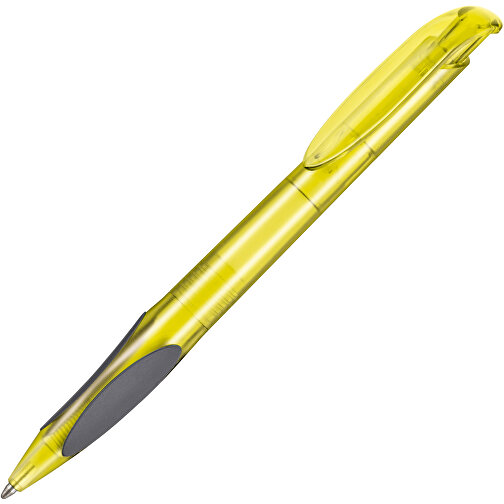 Kugelschreiber Atmos Frozen , Ritter-Pen, ananas-gelb TR/FR, ABS-PP-Kunststoff, 14,50cm (Länge), Bild 2
