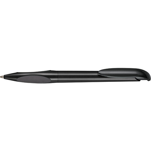Kugelschreiber ATMOS , Ritter-Pen, schwarz, ABS-PP-Kunststoff, 14,50cm (Länge), Bild 3