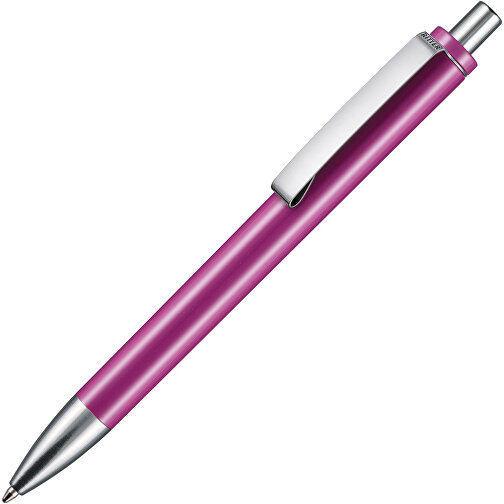 Kugelschreiber EXOS M , Ritter-Pen, fuchsia, ABS u. Metall, 14,10cm (Länge), Bild 2