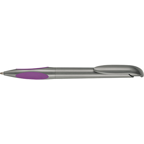 Kugelschreiber ATMOS , Ritter-Pen, sienna/fuchsia, ABS-PP-Kunststoff, 14,50cm (Länge), Bild 3