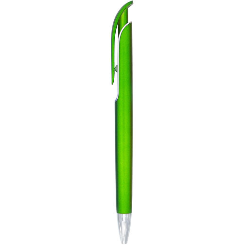 Kugelschreiber Wien Color , Promo Effects, grün, Kunststoff, 14,50cm (Länge), Bild 2