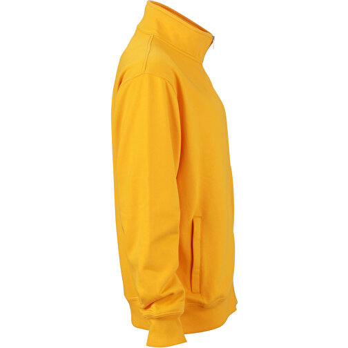Workwear Sweat Jacket , James Nicholson, gold-gelb, XS, , Bild 3