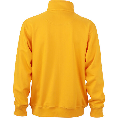 Workwear Sweat Jacket , James Nicholson, gold-gelb, XS, , Bild 4