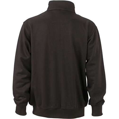 Workwear Sweat Jacket , James Nicholson, schwarz, XS, , Bild 4