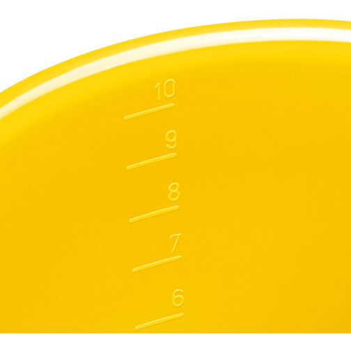 Eimer 10 L , gelb, PP+MET, 27,30cm (Höhe), Bild 3