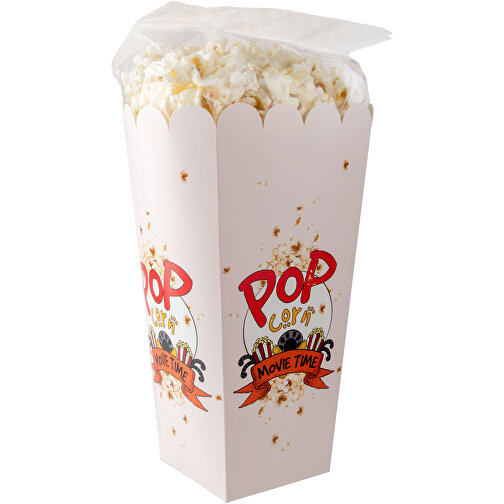 Box Mit Popcorn , Karton, 29,00cm x 10,50cm x 10,50cm (Länge x Höhe x Breite), Bild 1