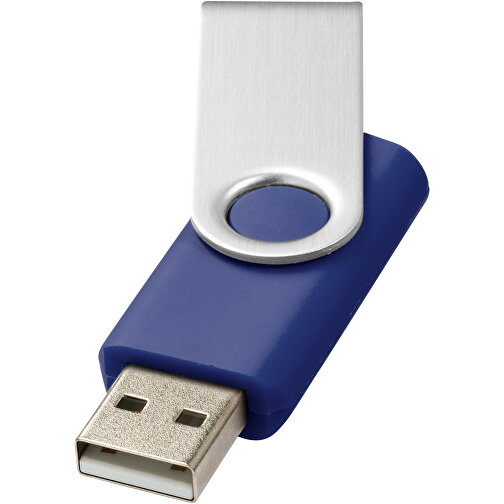 Rotate Basic 32 GB USB-Stick , royalblau MB , 32 GB , Kunststoff, Aluminium MB , 5,80cm x 1,00cm x 1,90cm (Länge x Höhe x Breite), Bild 1