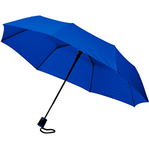 Wali 21' Automatik Kompaktregenschirm , royalblau, Polyester, 28,00cm (Höhe), Bild 1