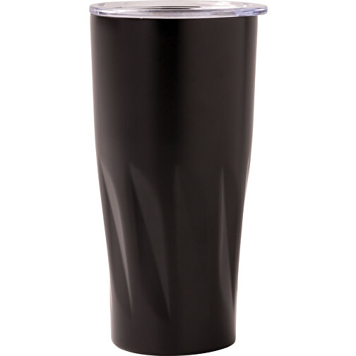 Kupfer-Vakuum Isolierbecher, Schwarz , schwarz, Edelstahl, 17,40cm (Höhe), Bild 2