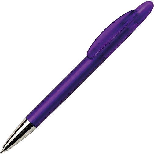 Hudson Kugelschreiber - Biologisch Abbaubar , Green&Good, violett, recycelter Kunststoff, 14,00cm x 1,10cm x 1,10cm (Länge x Höhe x Breite), Bild 2