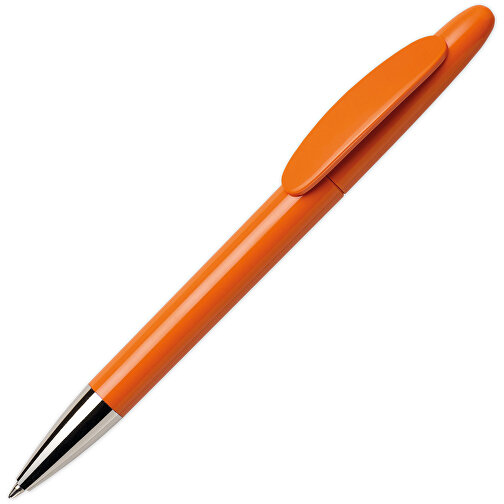 Hudson Kugelschreiber - Recycelt , Green&Good, orange, biologisch abbaubares Plastik, 14,00cm x 1,10cm x 1,10cm (Länge x Höhe x Breite), Bild 2