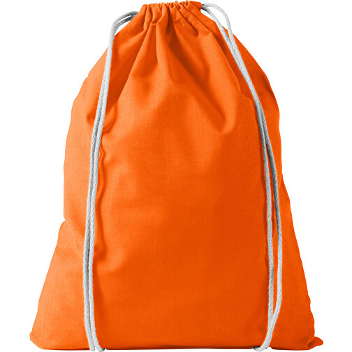 Oregon 100 G/m² Premium Sportbeutel 5L , orange, Baumwolle, 100 g/m2, 33,00cm x 44,00cm (Länge x Höhe), Bild 3