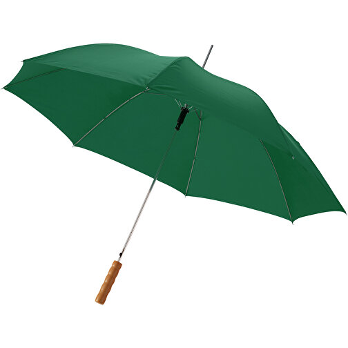 Lisa 23' Automatikregenschirm Mit Holzgriff , grün, Polyester, 83,00cm (Höhe), Bild 1