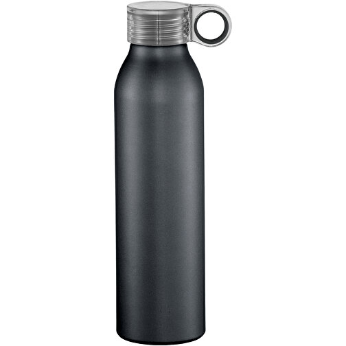 Grom 650 Ml Aluminium Sportflasche , schwarz, Aluminium, 25,00cm (Höhe), Bild 7