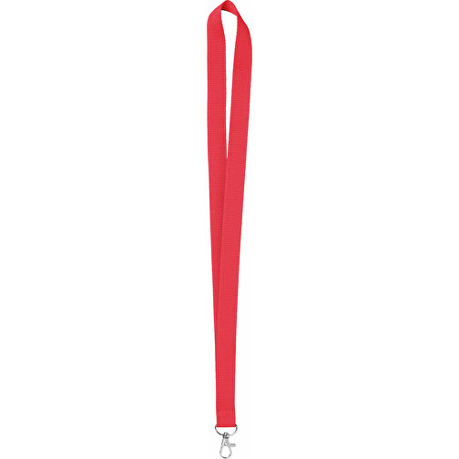 Simple Lany , rot, Polyester, 2,00cm x 90,00cm (Länge x Breite), Bild 1