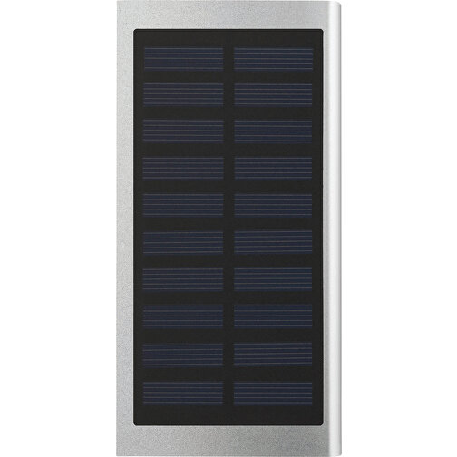 Solar Powerflat , silber matt, Aluminium, 7,50cm x 1,00cm x 15,00cm (Länge x Höhe x Breite), Bild 2