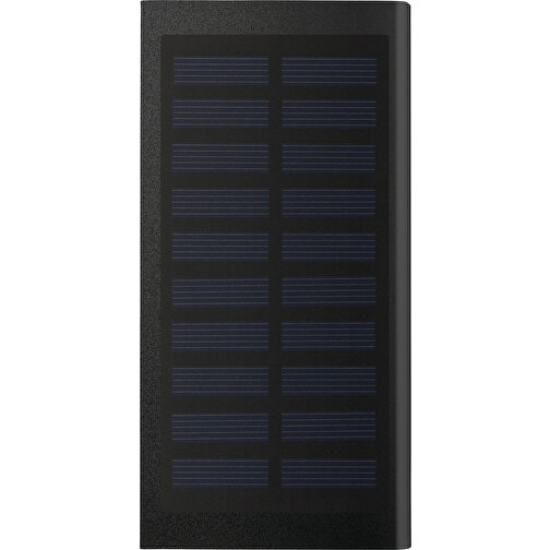 Solar Powerflat , schwarz, Aluminium, 7,50cm x 1,00cm x 15,00cm (Länge x Höhe x Breite), Bild 1