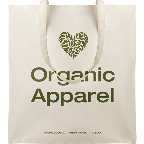 Organic Cottonel , beige, Bio-Baumwolle, 38,00cm x 42,00cm (Länge x Breite), Bild 2