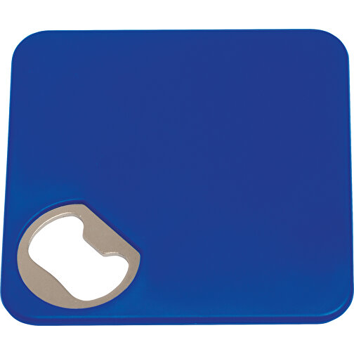 Untersetzer TOGETHER , blau, Kunststoff / Stahl / EVA, 8,20cm x 8,20cm (Länge x Breite), Bild 1