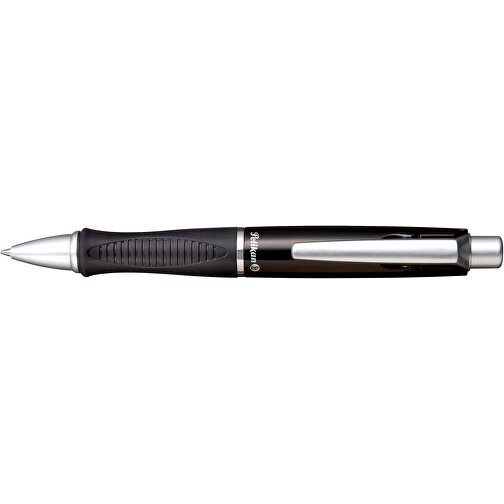 Pelikan Kugelschreiber BigSize , Pelikan, schwarz opak, Kunststoff, 14,00cm x 2,00cm x 2,00cm (Länge x Höhe x Breite), Bild 3