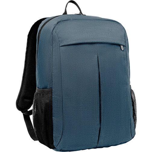 Stockholm Bag , blau, Polyester, 30,00cm x 45,00cm x 14,00cm (Länge x Höhe x Breite), Bild 3