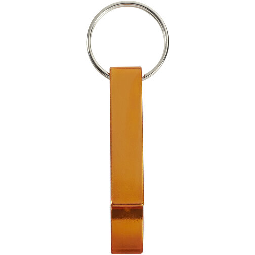 Tao Schlüsselanhänger Mit Flaschen- Und Dosenöffner , orange, Aluminium, 1,00cm x 5,50cm x 1,50cm (Länge x Höhe x Breite), Bild 2