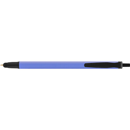 BIC® Clic Stic Stylus Kugelschreiber , BiC, blau/schwarz, Kunststoff, 14,00cm x 1,20cm (Länge x Breite), Bild 3