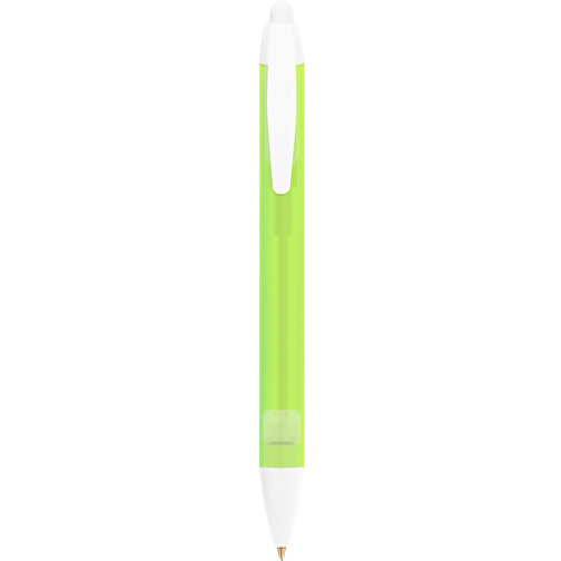 BIC® Wide Body™ Kugelschreiber , BiC, gefr. grün/weiss, Kunststoff, 14,20cm x 1,50cm (Länge x Breite), Bild 1
