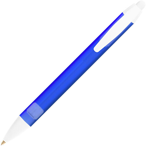 BIC® Wide Body™ Kugelschreiber , BiC, gefr. dunkelblau/weiss, Kunststoff, 14,20cm x 1,50cm (Länge x Breite), Bild 2
