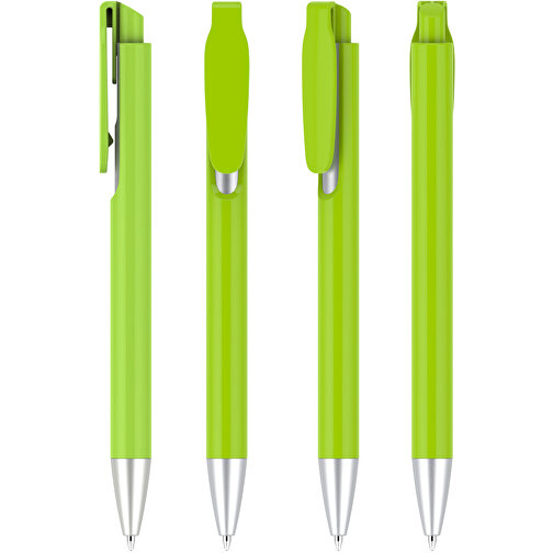 Kugelschreiber – Fanny , Promo Effects, grün, Kunststoff, 14,00cm x 1,10cm (Länge x Breite), Bild 7