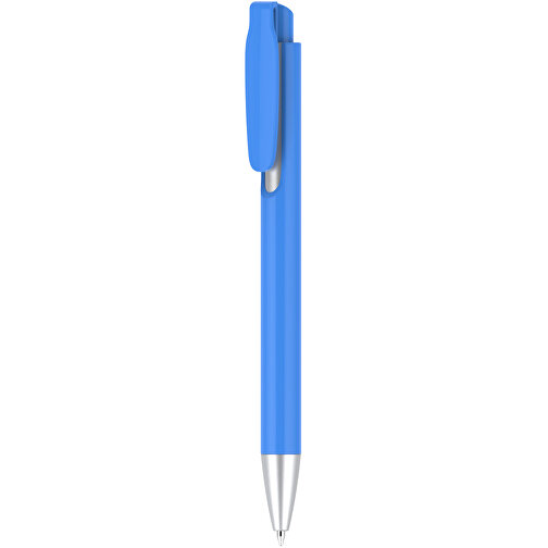 Kugelschreiber – Fanny , Promo Effects, blau, Kunststoff, 14,00cm x 1,10cm (Länge x Breite), Bild 1