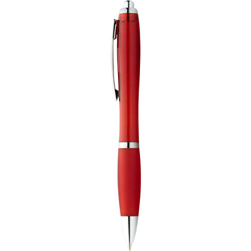Nash Kugelschreiber Mit Farbigem Schaft Und Griff , rot, ABS Kunststoff, 14,00cm (Länge), Bild 2