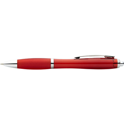 Nash Kugelschreiber Mit Farbigem Schaft Und Griff , rot, ABS Kunststoff, 14,00cm (Länge), Bild 4