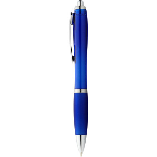 Nash Kugelschreiber Mit Farbigem Schaft Und Griff , royalblau, ABS Kunststoff, 14,00cm (Länge), Bild 2
