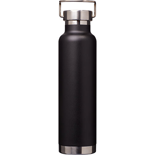 Thor 650 Ml Kupfer-Vakuum Isoliersportflasche , schwarz, Edelstahl, 27,20cm (Höhe), Bild 1