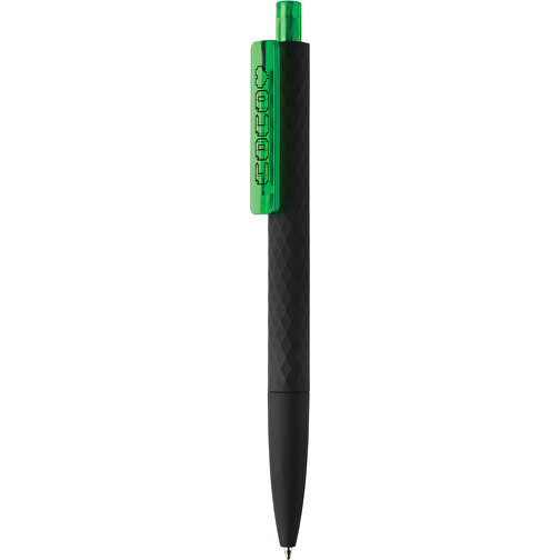 X3-Black Mit Smooth-Touch, Grün , grün, ABS, 14,00cm (Höhe), Bild 4