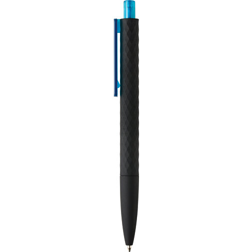 X3-Black Mit Smooth-Touch, Blau , blau, ABS, 14,00cm (Höhe), Bild 3