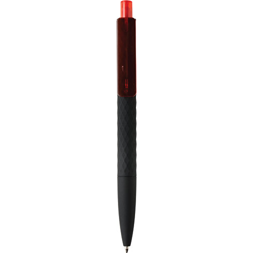 X3-Black Mit Smooth-Touch, Rot , rot, ABS, 14,00cm (Höhe), Bild 2