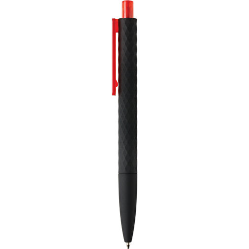 X3-Black Mit Smooth-Touch, Rot , rot, ABS, 14,00cm (Höhe), Bild 3