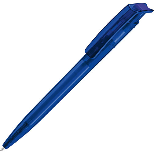 RECYCLED PET PEN Transparent , uma, blau, Kunststoff, 14,75cm (Länge), Bild 2