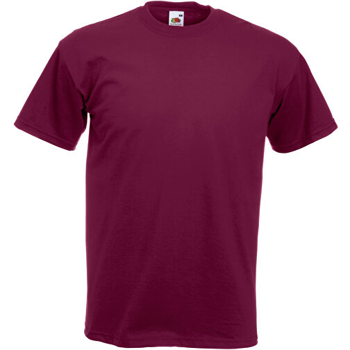 SUPER Premium T-Shirt , Fruit of the Loom, burgund, 100 % Baumwolle, M, , Bild 1