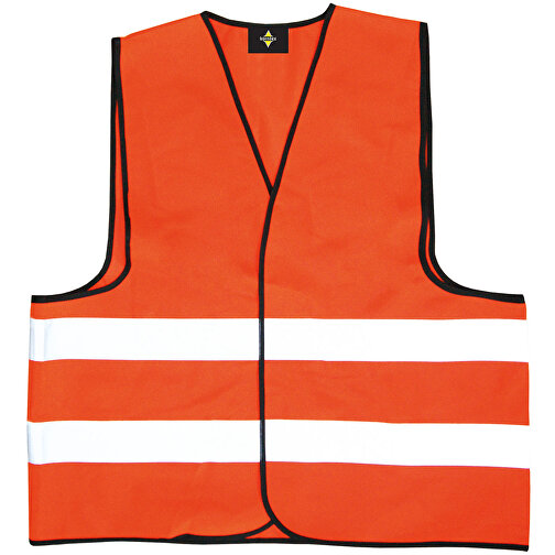 Warnweste EN ISO 20471:2013 , orange, 100% Polyester, 2XL, , Bild 1