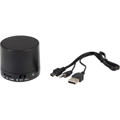 Wireless-Lautsprecher NEW LIBERTY , schwarz, Kunststoff, 5,00cm (Höhe), Bild 1