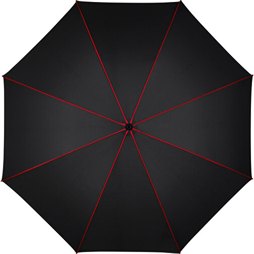 AC-Midsize-Stockschirm FARE® Seam , Fare, schwarz-rot, 100% Polyester-Pongee, , Bild 3