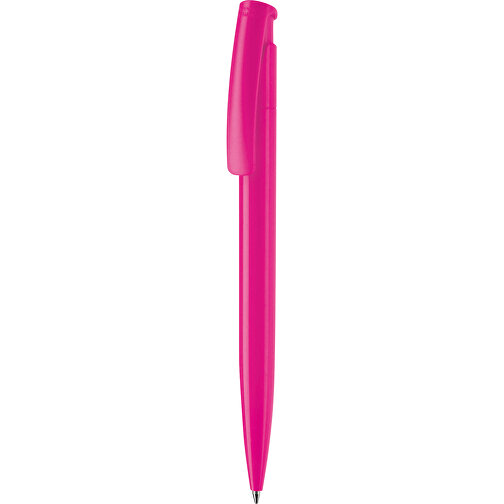 Kugelschreiber Avalon Hardcolour , rosa, ABS, 14,60cm (Länge), Bild 1