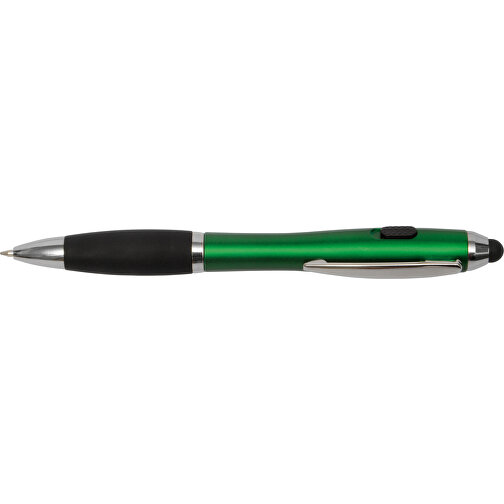 Kugelschreiber SWAY LUX , grün, Kunststoff / Metall, 14,10cm (Länge), Bild 3
