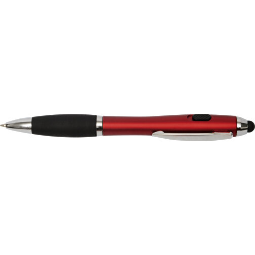 Kugelschreiber SWAY LUX , rot, Kunststoff / Metall, 14,10cm (Länge), Bild 3