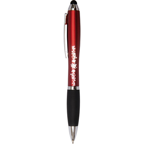 Kugelschreiber SWAY LUX , rot, Kunststoff / Metall, 14,10cm (Länge), Bild 4