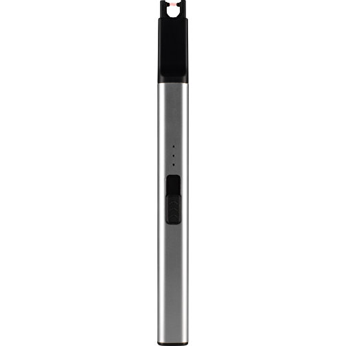 ZORR Arc BBQ  Feuerzeug , silber/schwarz, Kunststoff, 19,80cm x 1,20cm x 1,80cm (Länge x Höhe x Breite), Bild 1