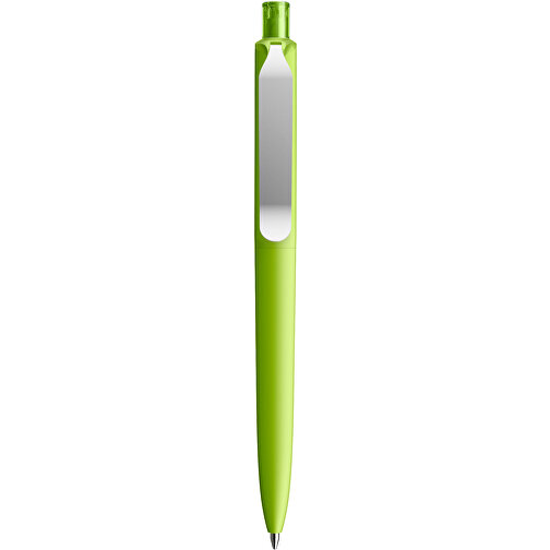 Prodir DS8 PSR Push Kugelschreiber , Prodir, hellgrün/silber, Kunststoff/Metall, 14,10cm x 1,50cm (Länge x Breite), Bild 1